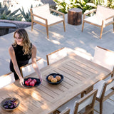 BYRON TEAK Extension Dining Table