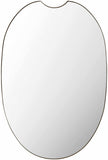 Escaudain Contemporary Gold Mirror - Clearance