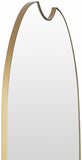 Escaudain Contemporary Gold Mirror - Clearance