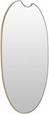 Escaudain Contemporary Gold Mirror - Clearance