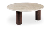 Landon Coffee Table Beige Travertine