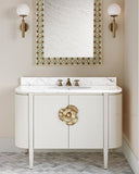 Barbican Single-Light Brass Wall Sconce