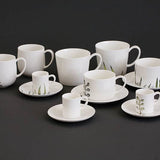Avva Fern Bone China Espresso Cup & Saucer