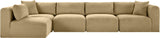 Shaggy - 5 Piece Modular Sectional