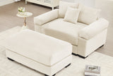 DESEO 54" Chair with 1 Ottoman
