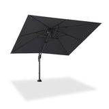 PURPLE LEAF Pool Umbrella Outdoor Cantilever Umbrella with In-ground Base