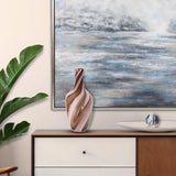 Neapolitain Glass Vase- Tall