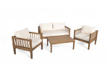 MORVA 51" 4-Piece Patio Furniture Set