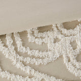 Tufted Medallion Comforter/Duvet Cover Set, Taupe
