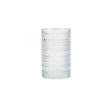 Jupiter Clear Gold Rimmed Iced Beverage 13oz