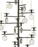 Sethos Large Black Chandelier