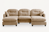 MOLLY 107" 3 Seater with 2 Ottomans