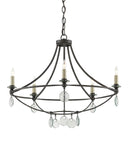 Novella Small Black Chandelier