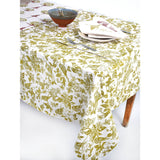 French Home Honeysuckle 59" X 98" Tablecloth - Chartreuse