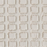 Geometric Tufted Shower Curtain, Beige