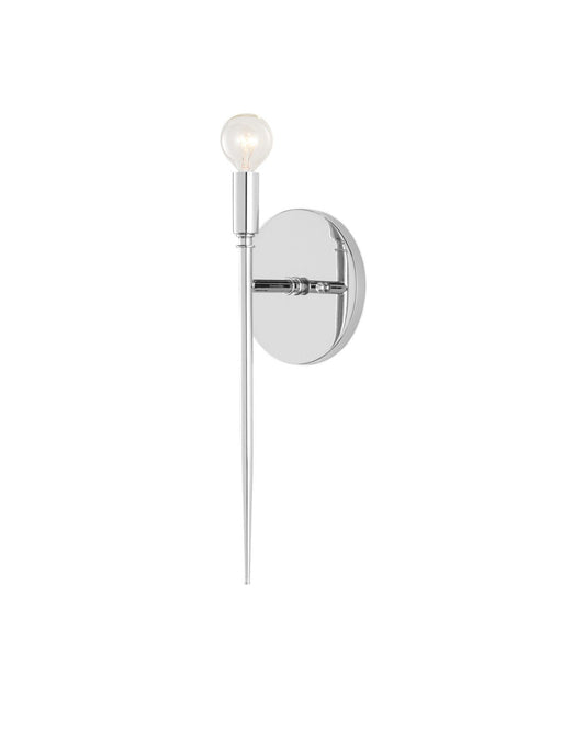 Bel Canto Nickel Wall Sconce