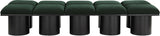 Pavilion - 10 Piece Modular Bench With Black Base