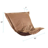 Puff Chair Cushion Avanti Bronze -Cushion and Cover Only