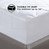 Premium Diamond Quilted Mattress Pad, Full, Queen