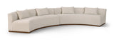 Avanti - 182.5" Chenille Fabric Upholstered 2 Piece Modular Sectional