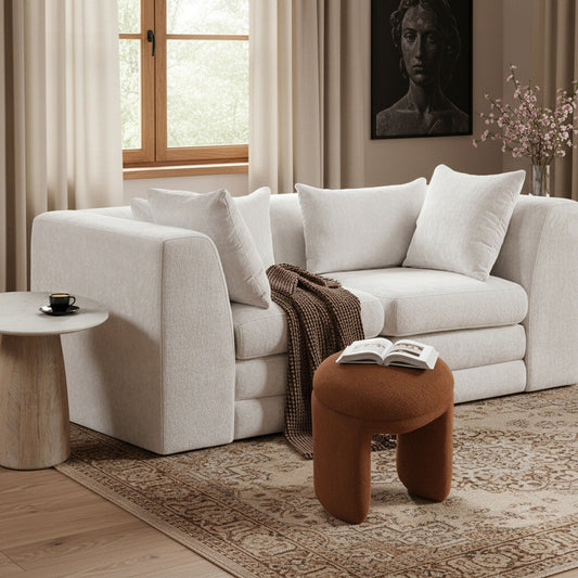 Bowen - Ottoman / Stool - Saddle