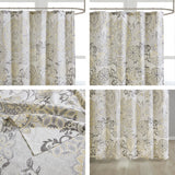 Medallion Traditional Cotton Shower Curtain
