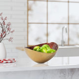 Sharma Crimson Gold Bowl