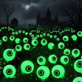 Solar Halloween Eyeball Lights Outdoor, 8 Pieces Led Eyes