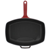 Chasseur French Enameled Cast Iron Grill Pan 12-inch