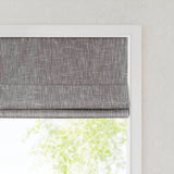 Total Blackout Cordless Roman Shade, Grey