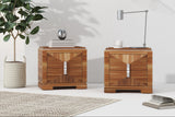 MIRON 2 Drawers Nightstand