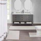 Quick-Dry Bathroom Rugs, Taupe