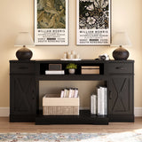 Tv Stands For Tvs Up To 75'', Farmhouse Media Console Table