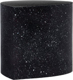 Petal - Iron Coffee Table - Black Terazzo