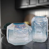 Lonsdale Iridescent Tall Glass Vase