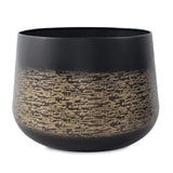 Golden Thread Wide Mouth Vessel