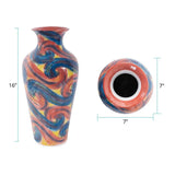 Camille Flared Ceramic Tall Vase