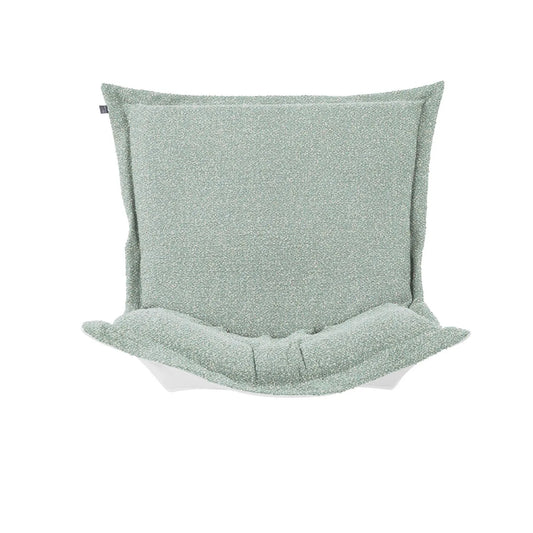 Patio Scroll Puff Chair Cover & Cushion- Alicante Breeze