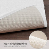 Quick-Dry Bathroom Rugs, White