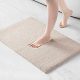 Quick-Dry Bathroom Rugs, Taupe
