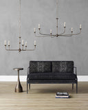 Luca Brass Drinks Table