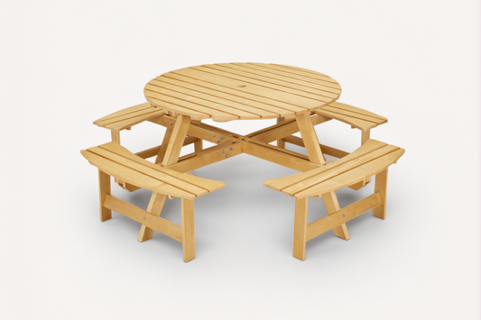 NOVIA 8 Seaters Outdoor Round Set