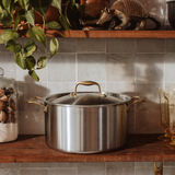 MADE IN Stainless Clad Stock Pot