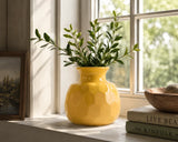 Golden Bee Ceramic Vase- Medium