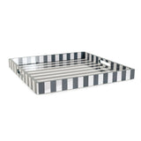 Soho Blue Stripe Tray