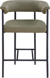 Malin - Faux Leather Counter Stool (Set of 2)
