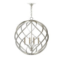 Roussel Silver Orb Chandelier