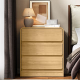 Modern Storage 3-Drawer Nightstand （Set of 2）