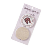 Blue Stallion Khaki Mosaic Ceramic Car Coasters