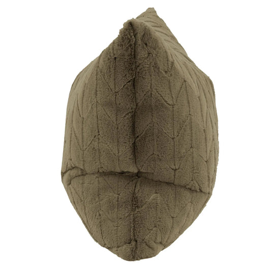 24 x 24 Angora Moss Pillow - Down Alternative Insert